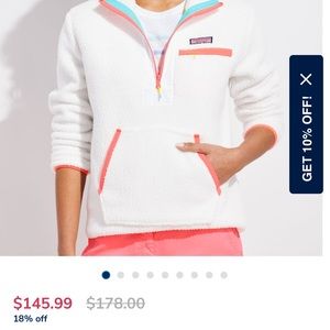 Vineyard vines neon pop supershep BRAND new